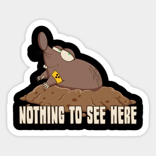 Mole Molehill Shrew Mole Talpa Sticker